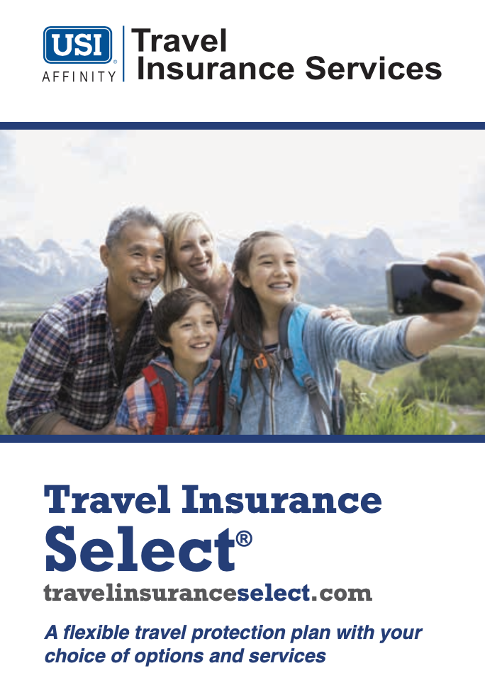 travel insurance flyer